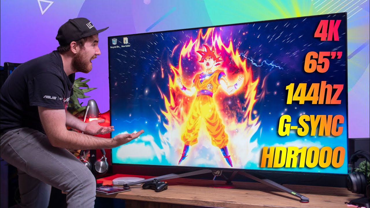 The Most Insane TV EVER (65, 4K, 144hz, HDR1000 & GSync) - ASUS