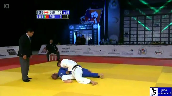 Zviad Gogotchuri (GEO) - Ricardo Louro (POR) [-90kg]