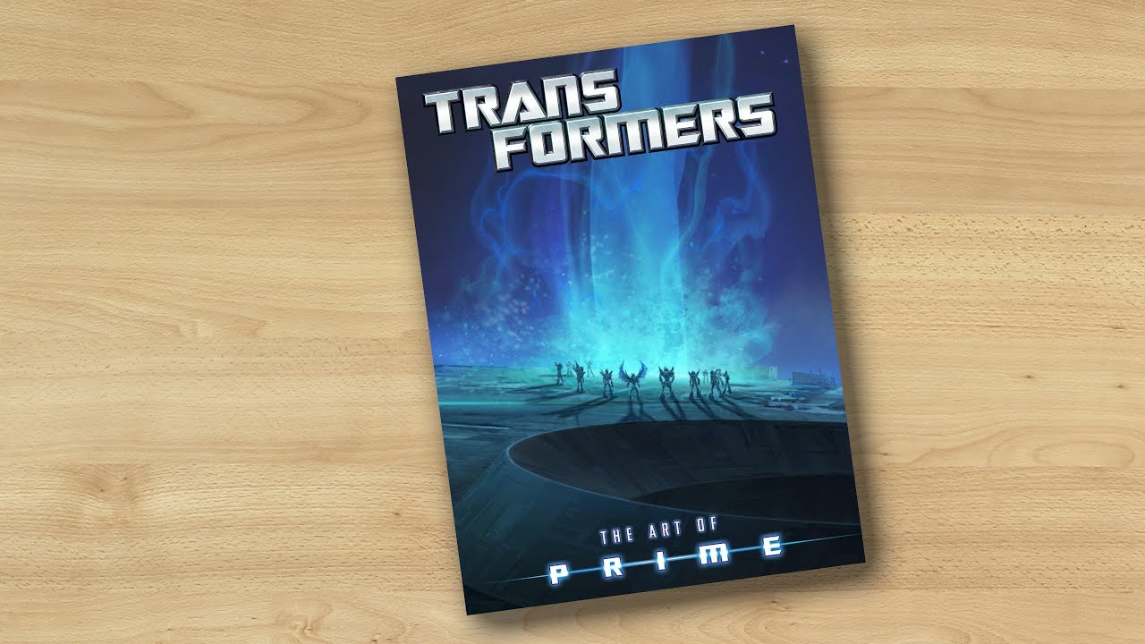 Transformers: The Art of Prime (book flip)