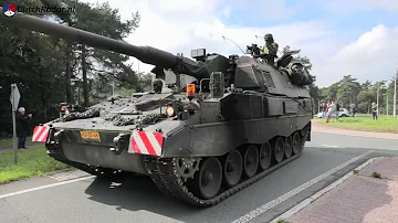 Heavy #military convoy arrives at Stroe - #Exercise Ferocious Bizon