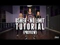 Dance TUTORIAL [Preview] - Usher - No Limit - Choreography by Alexander Chung