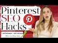 5 Pinterest SEO Hacks to Rank #1 on Pinterest!