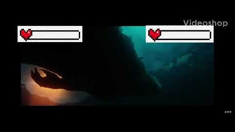 Godzilla vs Kong - Aircraft Carrier fight with healthbars (remake)