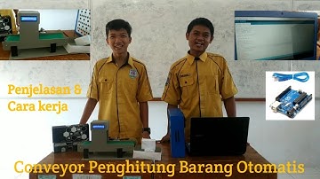 Conveyor Penghitung Barang Otomatis " menggunakan Arduino Uno dan Sensor Inframerah "