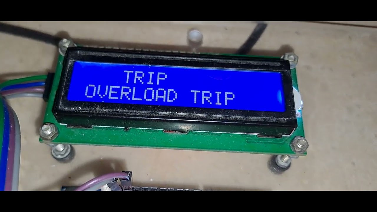 Over current tripping mechanism using 1:1 current transformer, Arduino ...