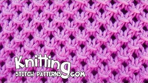 Knotted Openwork Stitch