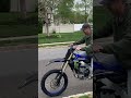 Dad Crashes My New Dirt Bike!! (2021 YZ-250F)
