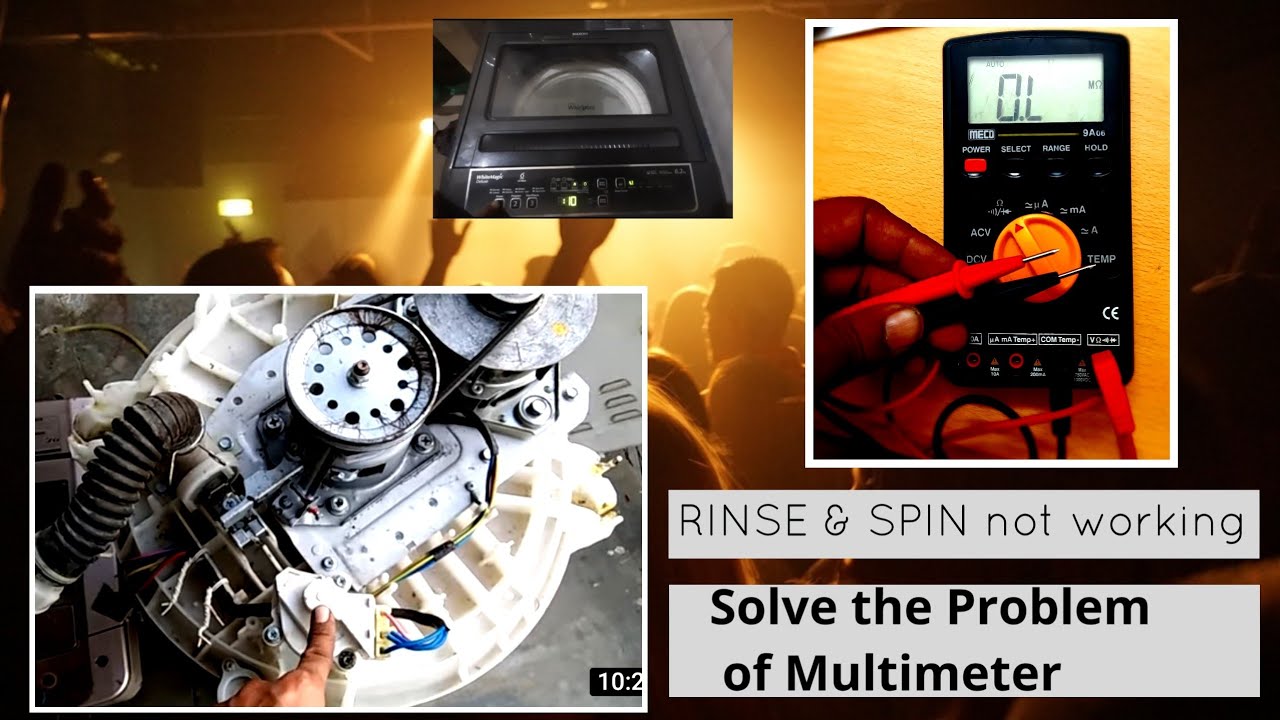 rinse and spin not working/drum not rotating 👎whirlpool washing