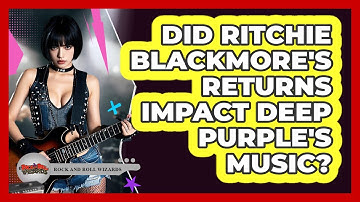 Did Ritchie Blackmore
