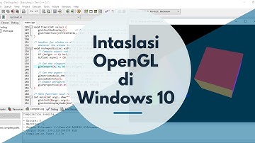 OpenGL installeren op Windows 10