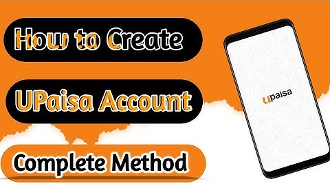 How to Create UPaisa Account with TalkBack How to Blind User Register UPaisa Account Kaise Banaye