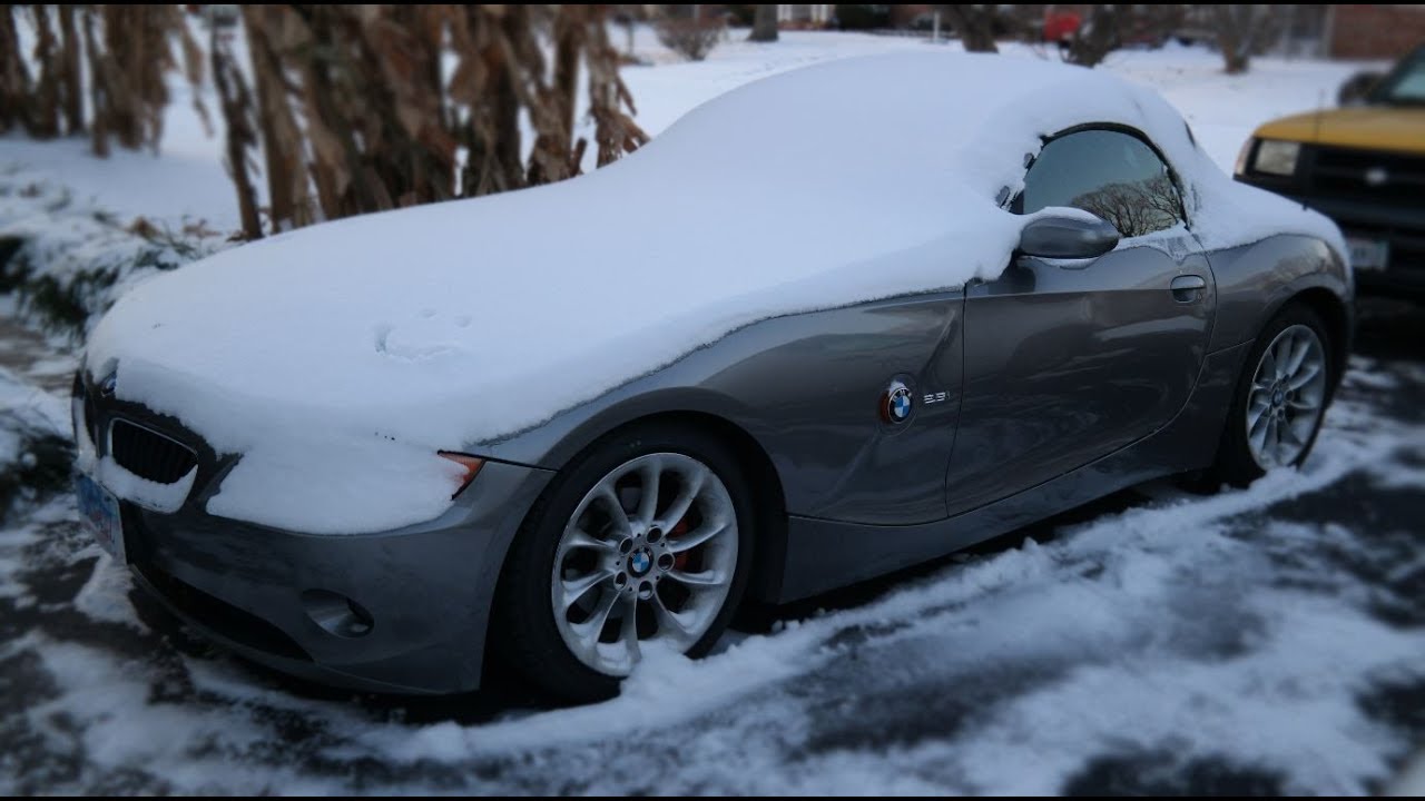 BMW Z4 20° Degree Cold Start (Old Battery) YouTube