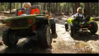 Power Wheels Off-Road Race - Dune Racer vs Jeep