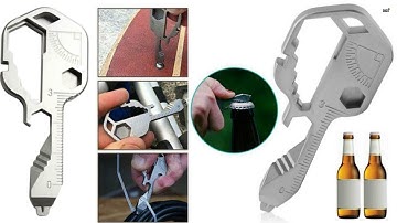 Key shaped pocket tool