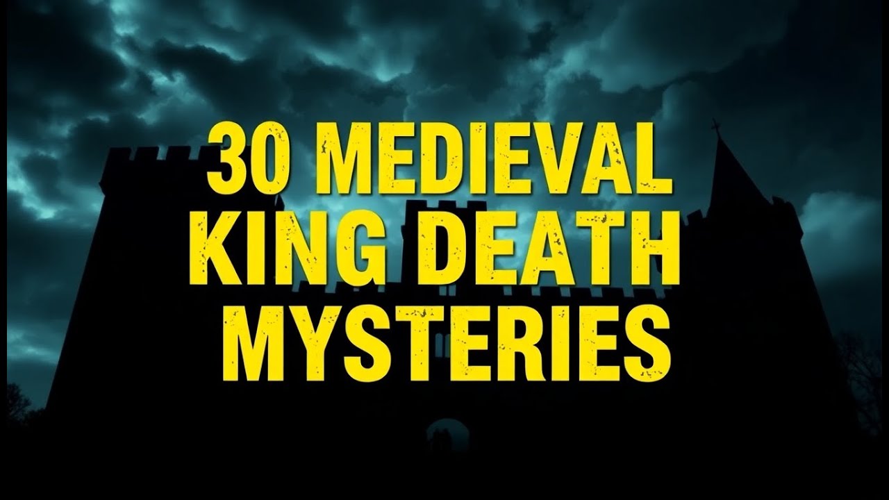 30 MEDIEVAL KINGS Whose DEATHS Are WRAPPED in Mystery