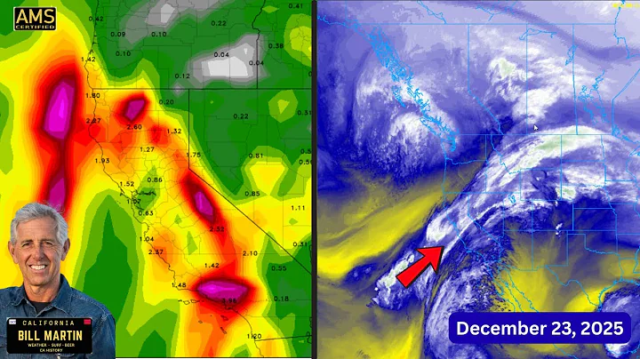California Holiday Storm Developing Offshore | Rain, Snow & Travel Impacts