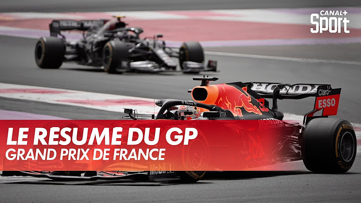 Le résumé du Grand Prix de France 2021