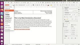 Beginners tutorial how to use Libre office writer