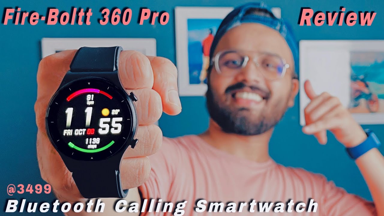 Fire Boltt 360 Pro Unboxing & Review |Accuracy, Steps & Call Test| Best Calling Smartwatch Under 4K