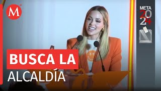 Mariana Rodríguez inicia campaña a la alcaldía de Monterrey y dirige mensaje a la \\