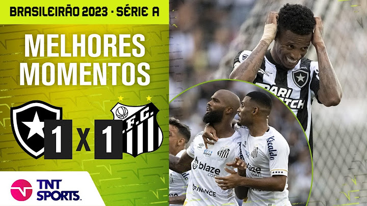 SANTOS MARCA NOS ACRÉSCIMOS E FOGÃO SEGUE SEM VENCER! BOTAFOGO 1 X 1 SANTOS