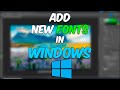 How to Download and Install New Fonts on Windows