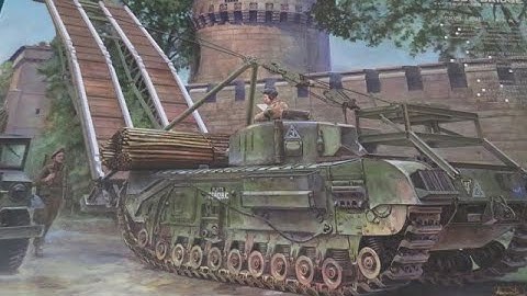 Churchill AVRE with SBG Bridge – Part 2– The Hull and Making tracks