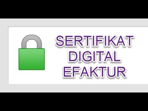 cara download dan install sertifikat digital efaktur dengan browser chrome