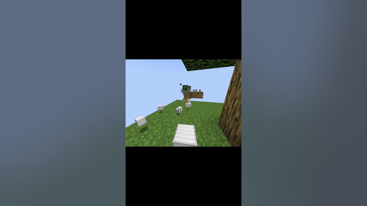 How To Get An Infinite Water Source In Minecraft Skyblock YouTube