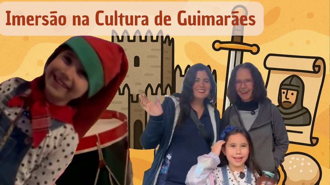 A alma de Guimarães: tradições e cultura com Tallynha🥁Uma visita que toca o coração 