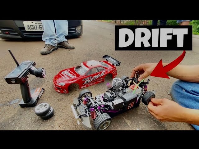 Montei meu próprio carrinho de drift! #rcdrift #drift #automodelo #car