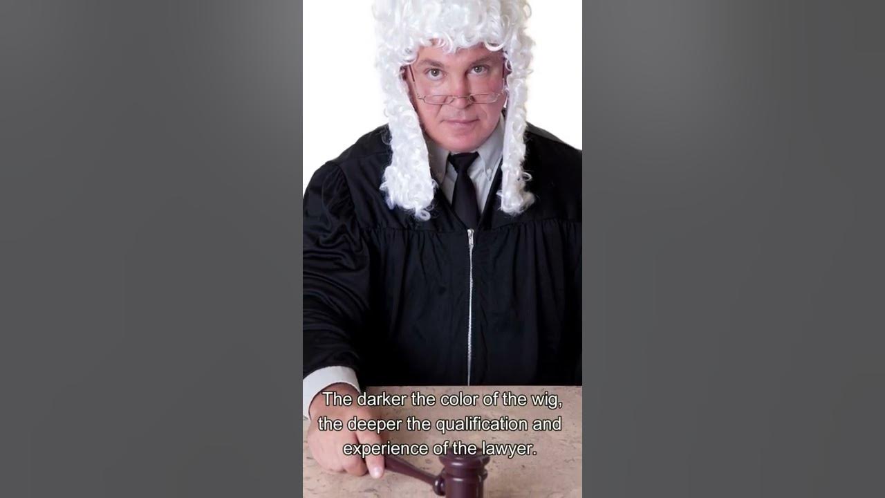 Why Do People Where Wigs in British Court? shorts YouTube