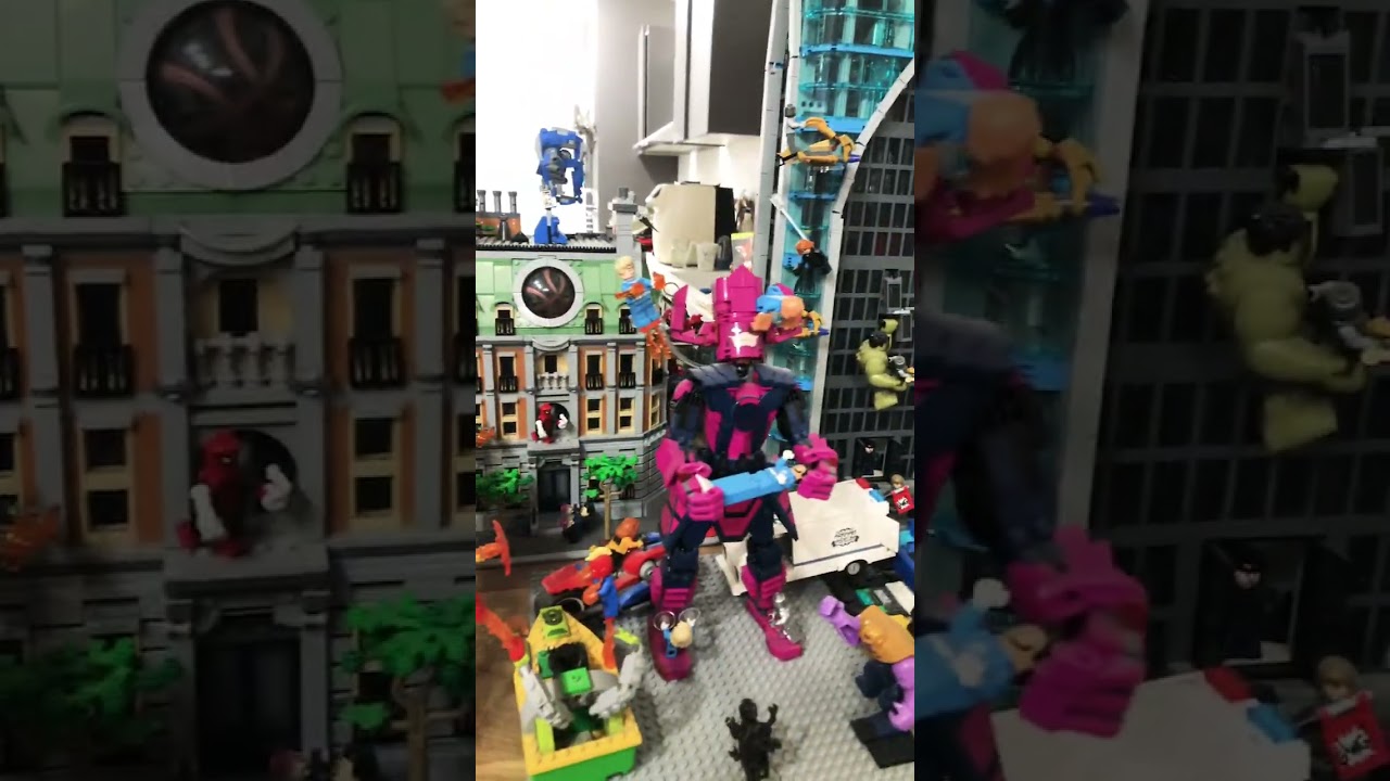 LEGO MARVEL COLLECTION AVENGERS TOWER BATMAN X-MEN