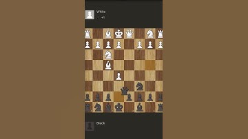 Englund gambit. Checkmate in 8 moves.#chess #chessbriliancy #chessgame #englundgambit #chesscom