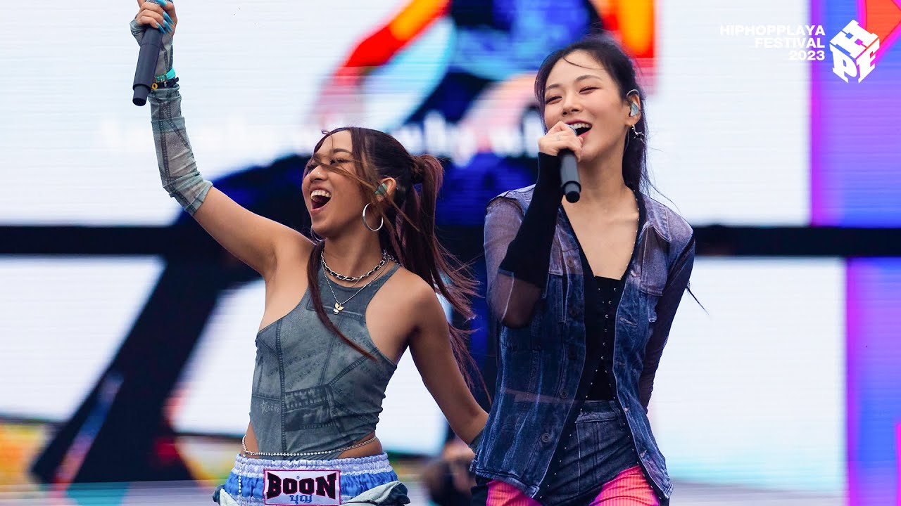 BIBI, MILLI - The Weekend LIVE at HIPHOPPLAYA FESTIVAL 2023 - YouTube