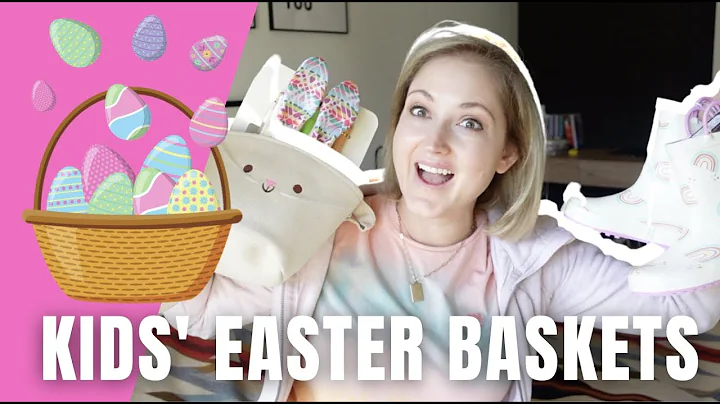 WHAT'S IN MY KIDS EASTER BASKETS 2022! | EASTER BASKET IDEAS FOR 2 AND 5 YEAR OLDS!