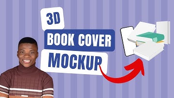 How to CREATE 3D book Cover Mockup for your eBook