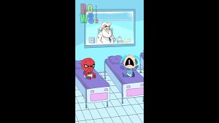Baby Mega man Vs Baby Spiderman Bowser12345 #megaman #spiderman #shorts