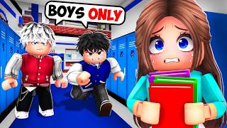 TRAPPED in a BOYS ONLY ROBLOX SCHOOL..(Brookhaven)