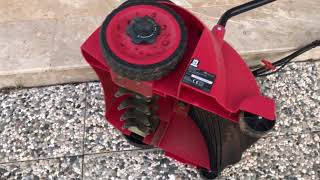 Hurricane hev e 1200 31 çim havalandırma makinesi