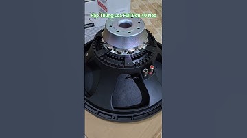 ráp thùng loa full đơn 40 bass neo treb neo tiếng sáng giá bình dân cho ae làm show, loa kéo rất ok