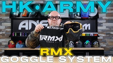ANSgear Overview - HK Army RMX goggle system