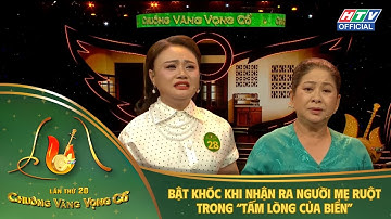 Chuông vàng vọng cổ 2025|Chung Kết 3|Thuỳ Dương bật khóc khi nhận ra mẹ ruột trong Tấm Lòng Của Biển
