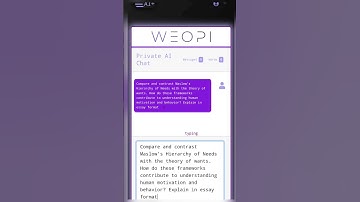 Discover the power of Weopis AI Chat for crafting impressive essays✍️✨.  #essay #aitool #weopi.com