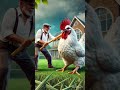 मुर्गी और सोने का अंडा #hen #ai #farmer #shorts