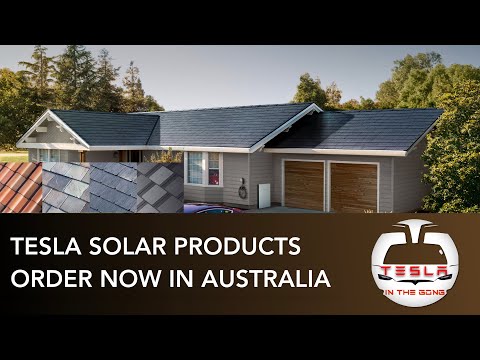 Video: Vai Tesla saules jumta dakstiņi ir pieejami Austrālijā?