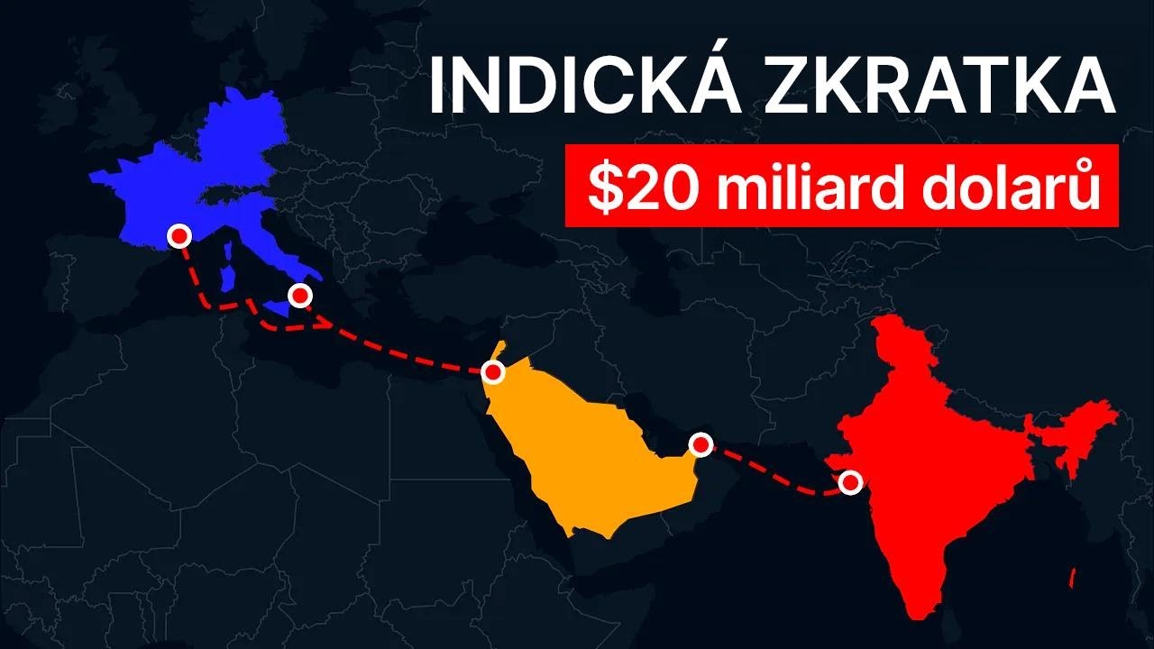 Indie staví konkurenta Suezskému průplavu za 20 miliard dolarů