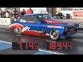 13B ROTARY POWERED FORD MK1 ESCORT RUNS 7.149 at 189MPH