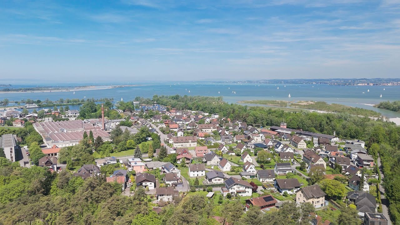 Hard: herrschaftliches Einfamilienhaus auf wundervollem Grundstück nahe Bodensee und Bregenzer Ach