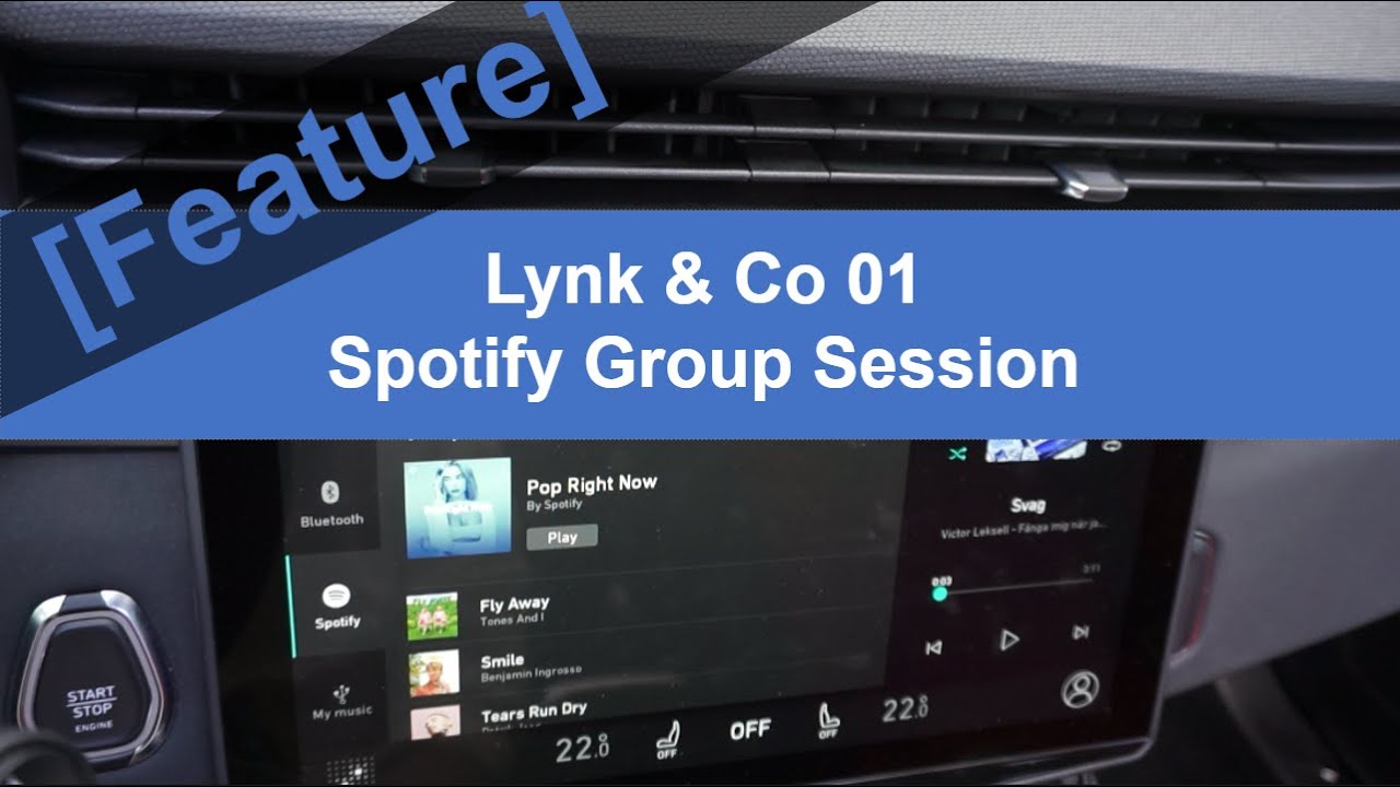 Spotify Group Sessions On The Lynk Co 01 Not Exclusive To Polestar 2 Youtube 2022 Raptor Phone Spotify